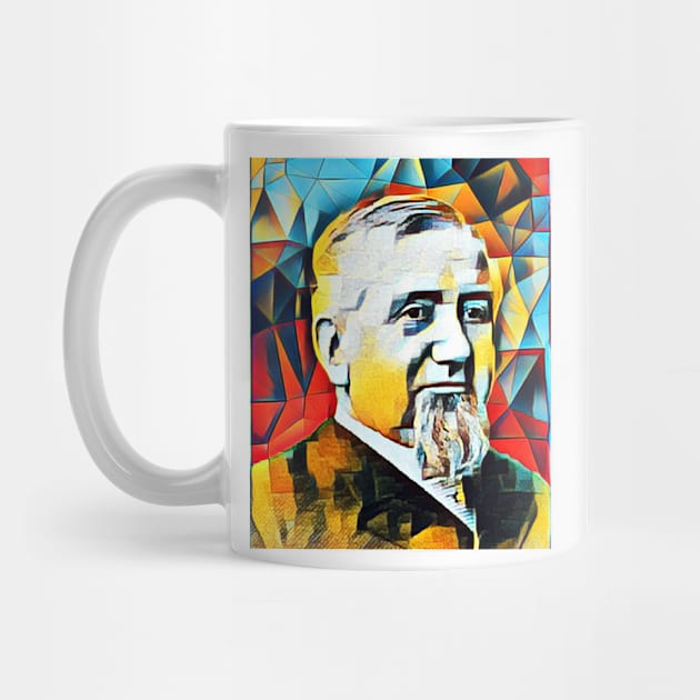 George Pullman Abstract Portrait | George Pullman Artwork 2 by JustLit